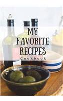 My Favorite Recipes Cookbook: Blank Cookbook, Recipe Binder, Cooking Journal, Recipe Notebook(Elite Recipe Book)