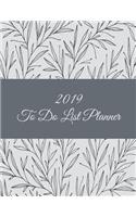 2019 to Do List Planner