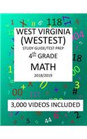 4th Grade WEST VIRGINIA WESTEST TEST, 2019 MATH, Test Prep