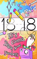 Eli's Gonna Trace Some Numbers 1-50: Personalized Primary Tracing Workbook for Kids Learning How to Write Numbers 1-50, Practice Paper with 1 Ruling Designed for Children in Preschool, 