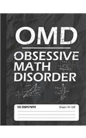 Omd Obsessive Math Disorder 5x5 Graph Paper