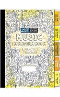 Meridee Winters Music Method Music Homework Book and Practice Tracker for Kids or Adults, Staff Paper, Manuscript Paper, Theory Tools, Practice ... Journal: Yellow (8.5x11) (72 pages): Volume 3