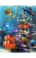 Under the Sea Graph Paper Composition Notebook