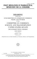 Policy implications of pharmaceutical importation for U.S. consumers