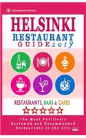 Helsinki Restaurant Guide 2019: Best Rated Restaurants in Helsinki, Finland - 500 Restaurants, Bars and Cafés recommended for Visitors, 2019