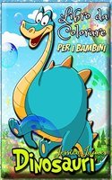 Dinosauri Libro da Colorare per i Bambini