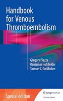 HANDBOOK FOR VENOUS THROMBOEMBOLISM