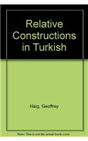 Relative Constructions in Turkish