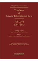 Yearbook of Private International Law Vol. XVI - 2014/2015