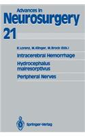 Intracerebral Hemorrhage Hydrocephalus Malresorptivus Peripheral Nerves