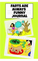 Farts Are Always Funny Journal: Funny Farting Journaling Notebook To Write In - Temper Tantrum Gag Gift For Tempered Kids - Fun Birthday Gift For Children Who Love Poopy Toilet Exp(Fart Book)