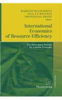 International Economics of Resource Efficiency