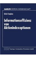Informationseffizienz Von Aktienindexoptionen