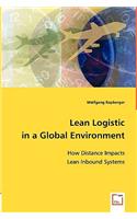 Lean Logistic in a Gobal Environment
