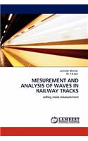 Mesurement and Analysis of Waves in Railway Tracks