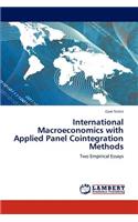 International Macroeconomics with Applied Panel Cointegration Methods