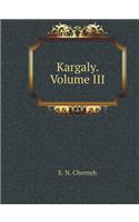 Kargaly. Volume III