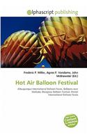 Hot Air Balloon Festival: (English)