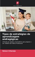 Tipos de estratégias de aprendizagem andragógicas