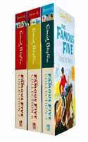 Enid Blyton The Famous Five 3 Books Collection Set 9 Stories (3 Books in 1) (Collection 5, 6, 7)