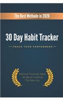 30 day habit tracker: change your Habits change your liife