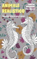 Libri da colorare per adulti - Fantastici motivi Mandala e relax - Animale realistico