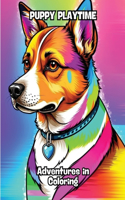 Puppy Playtime: Adventures in Coloring