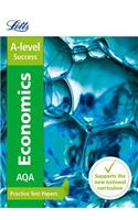 Letts A-Level Practice Test Papers - New 2015 Curriculum - Aqa A-Level Economics: Practice Test Papers