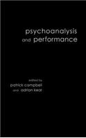 Psychoanalysis and Performance