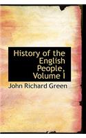 History of the English People, Volume I