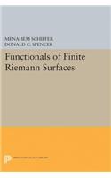 Functionals of Finite Riemann Surfaces