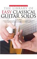 Library of Easy Classical Guitar Solos