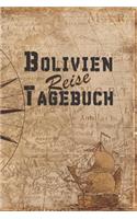 Bolivien Reise Tagebuch: 6x9 Reise Journal I Notizbuch mit Checklisten zum Ausfüllen I Perfektes Geschenk für den Trip nach Bolivien für jeden Reisenden