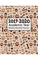 2019 - 2020 Academic Year Weekly Monthly Planner