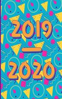 2019-2020 Dated Academic Planner: Year At-A-Glance Monthly Habit Trackers Weekly Agenda Schedules Blank Dot Grids(1 Task Kicker)