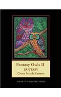 Fantasy Owls II: Fantasy Cross Stitch Pattern