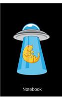 Notebook: UFO - Cat Abduction