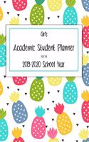 Girl's Academic Student Planner for the 2019-2020 School Year