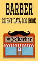 Barber Client Data Log Book