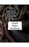 Graph Paper Notebook: Grid Paper Journal Quad Ruled for Writing Drawing Note Taking Lists Diary One Subject Book 100 Pages All Purpose Paperback for Student School Colleg