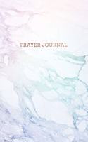 Prayer Journal: Rainbow Marble - Thanks, Prayer and Praise in Christ - Notebook for Women (6 x 9 - 100 pages)