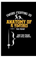 Sword Fighting 101 Anatomy of a sword the Point Not the Point But still Hurts