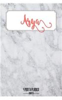 Arya 4 month Planner Undated