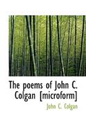 The Poems of John C. Colgan