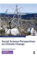 Social Science Perspectives on Climate Change