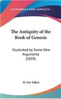 The Antiquity of the Book of Genesis