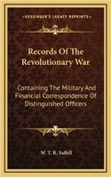 Records of the Revolutionary War