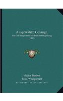 Ausgewahlte Gesange