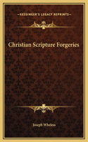 Christian Scripture Forgeries