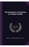 The Integration of Functions of a Single Variable